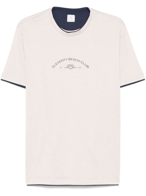 logo-print T-shirt